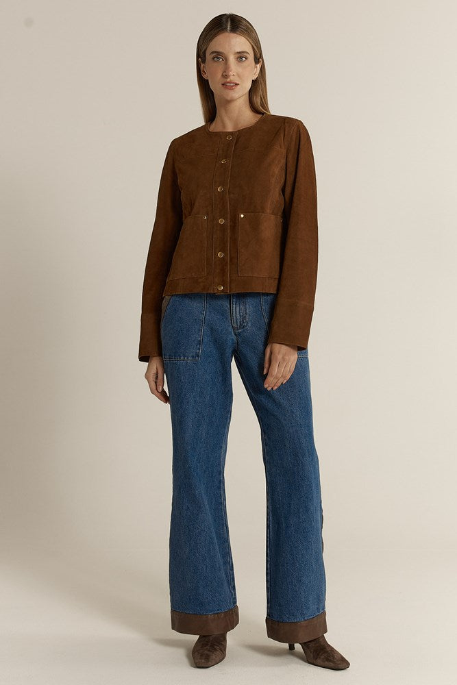 Faye Suede Jacket