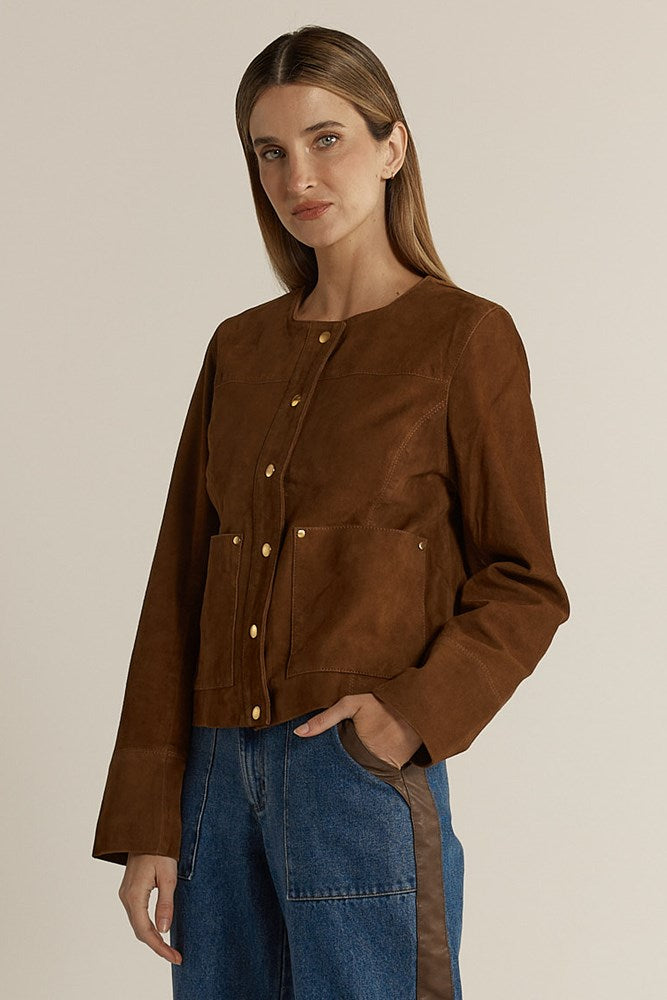 Faye Suede Jacket