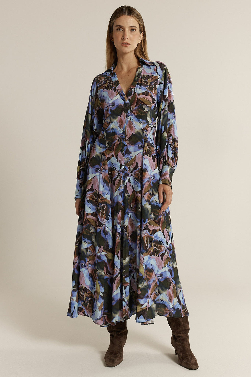 Alix Fit and Flare Dress