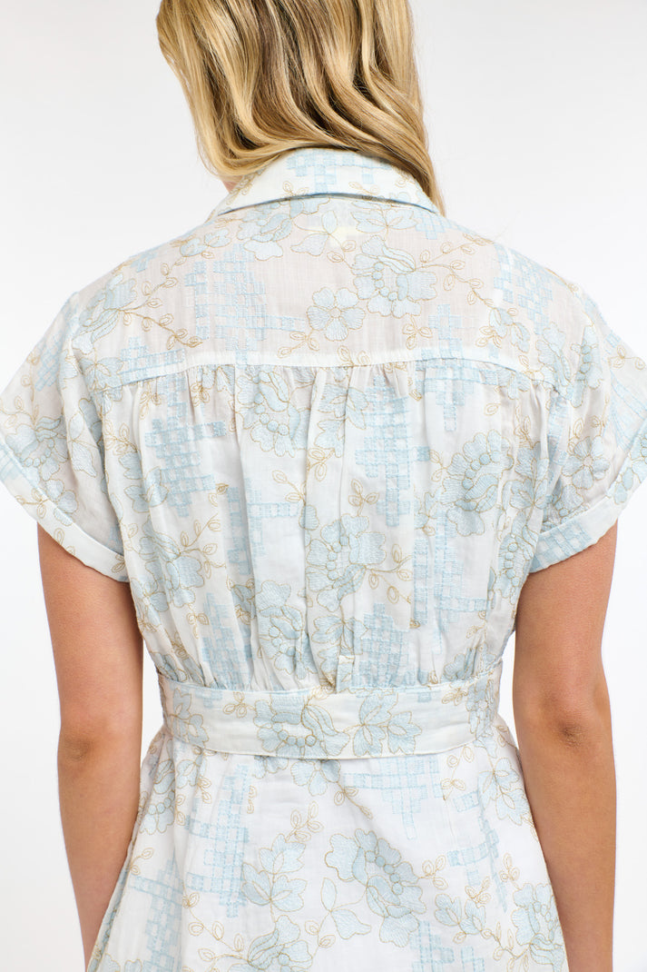 Amelia Embroidered Dress