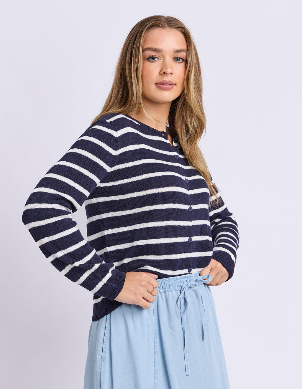 Eden Stripe Cardi