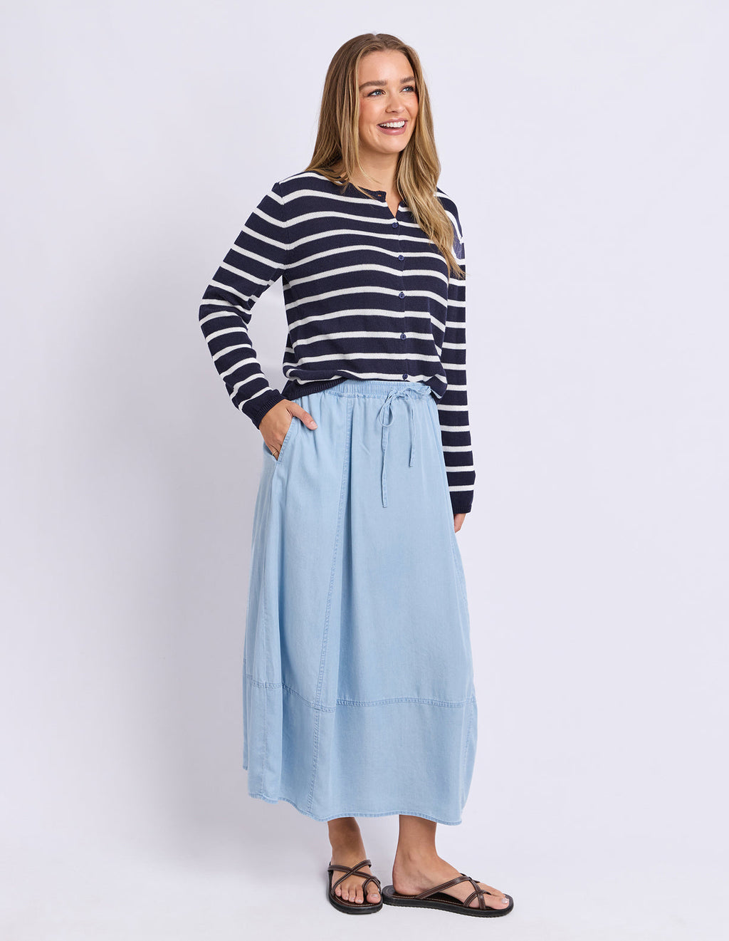Eden Stripe Cardi