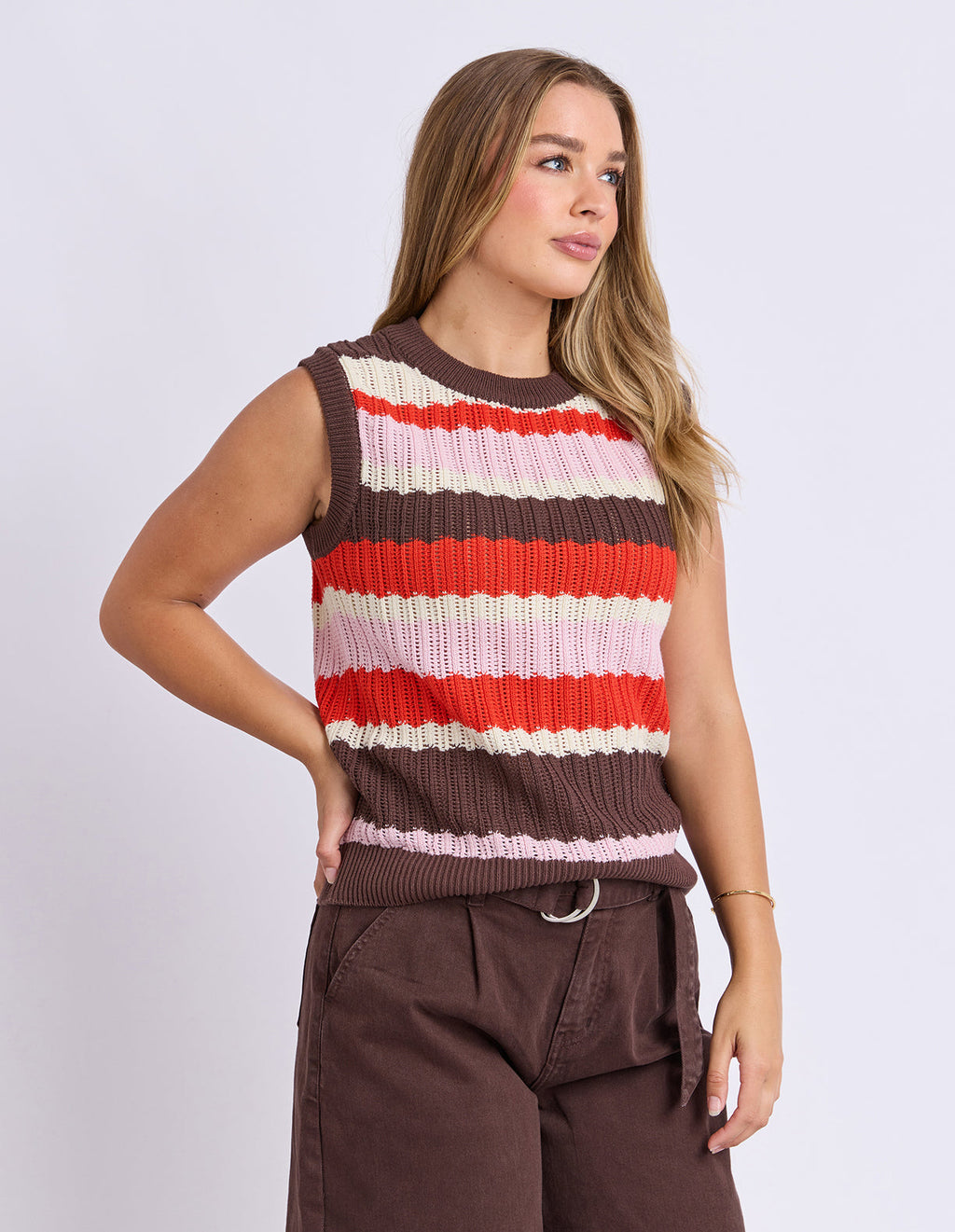 Haven Stripe Knit Top