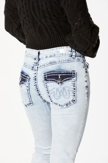 New London Jeans- Ice Bleach