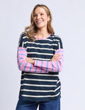 Marta Stripe Long Sleeve Tee