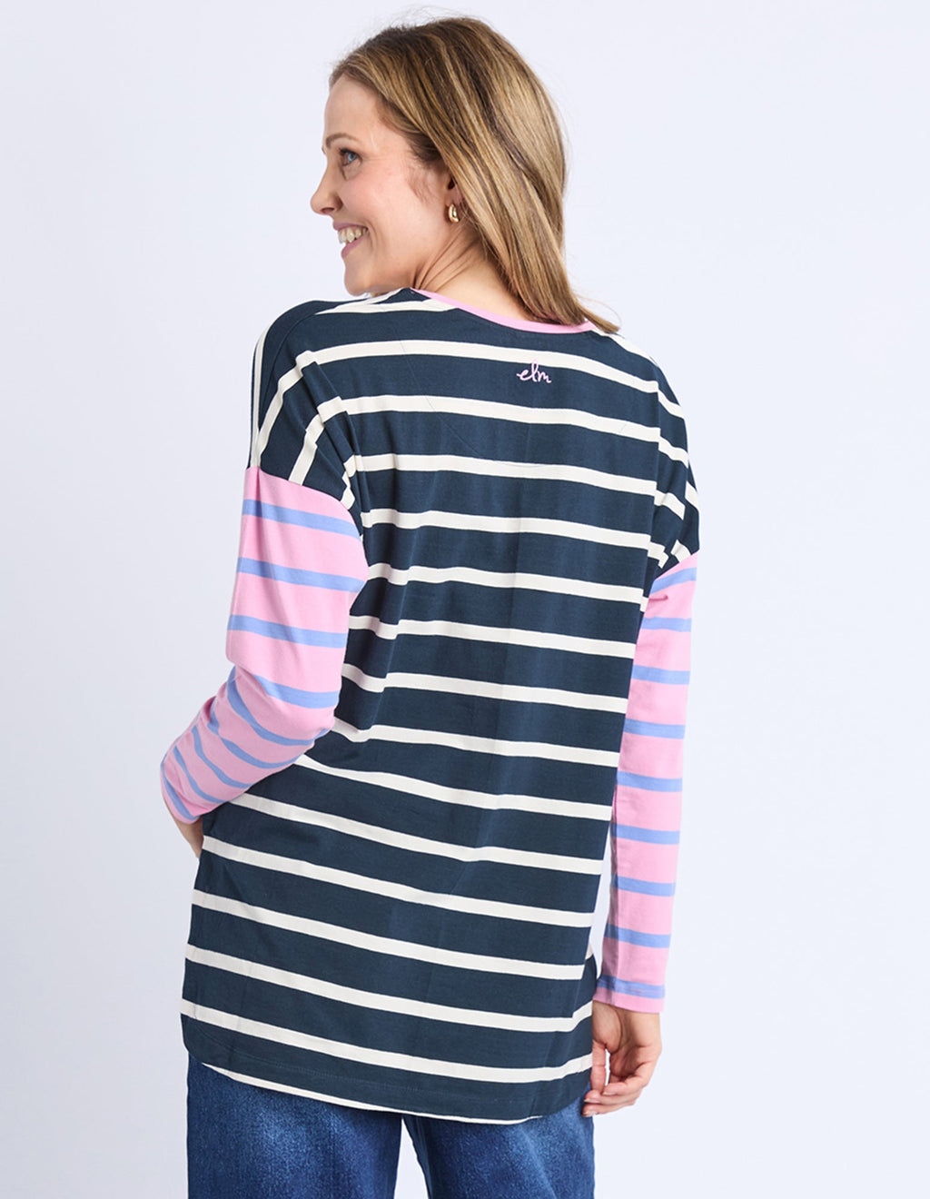 Marta Stripe Long Sleeve Tee