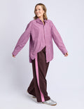 Lila Stripe Shirt