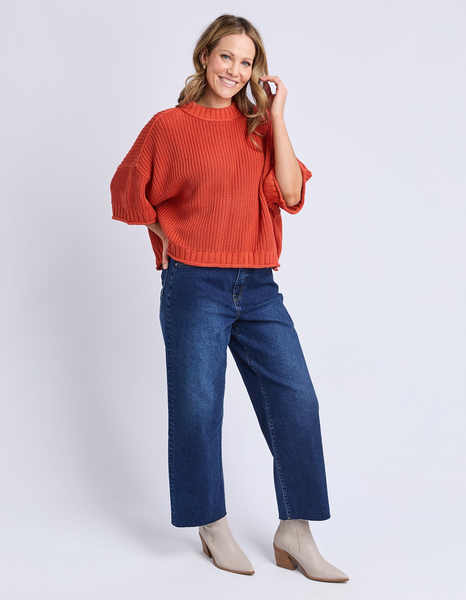 Luela Short Sleeve Knit