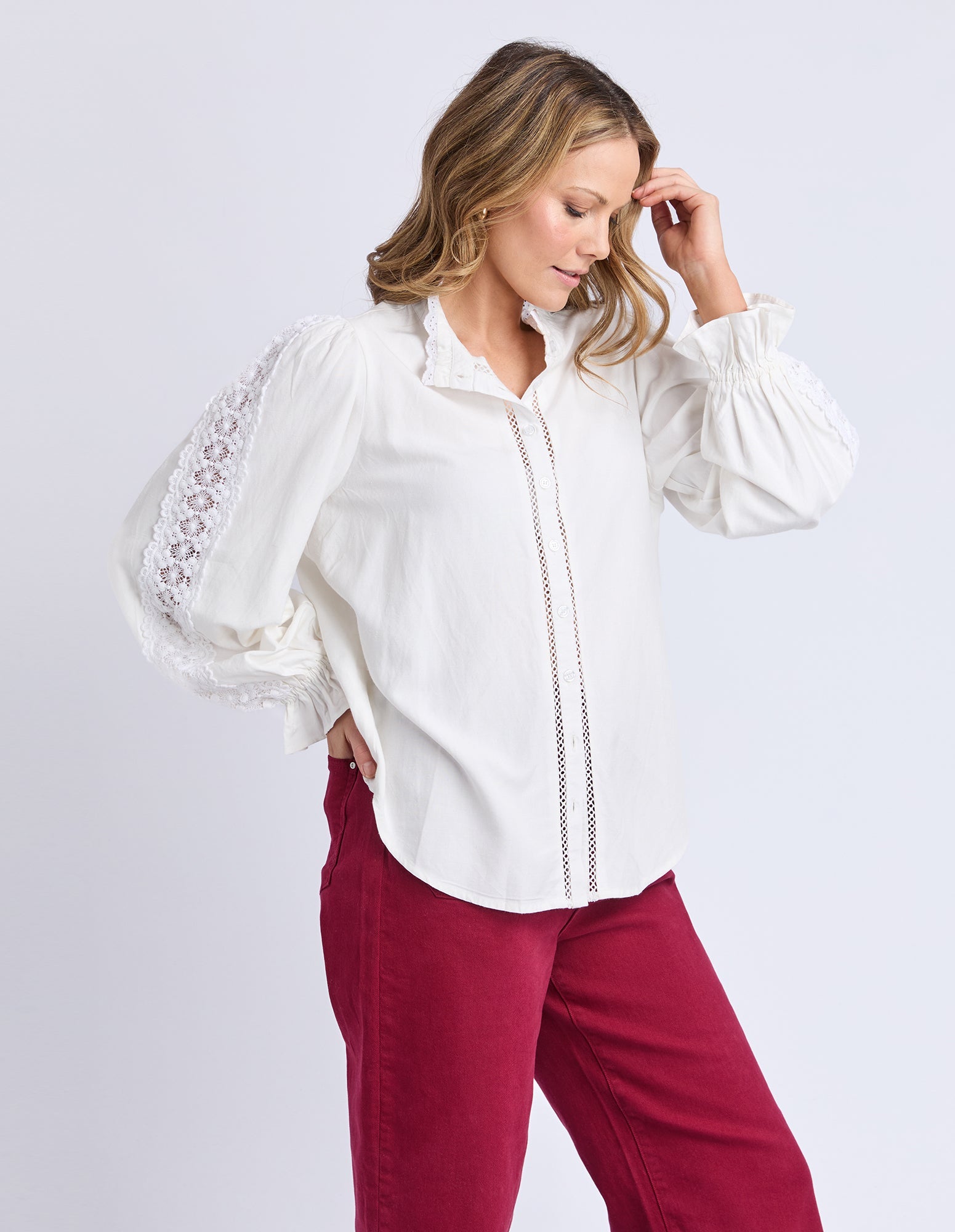 Dahlia Lace Shirt