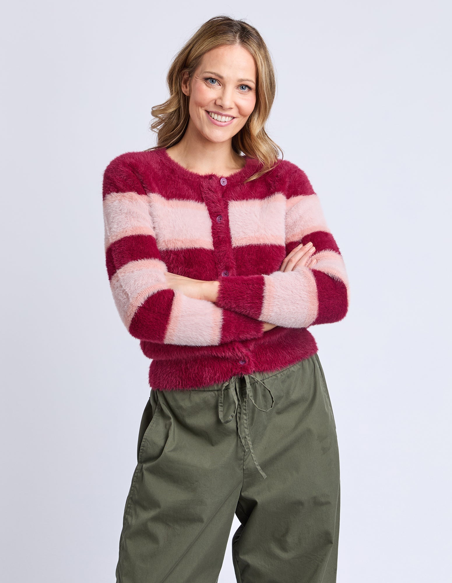Anna Ombre Knit Cardigan