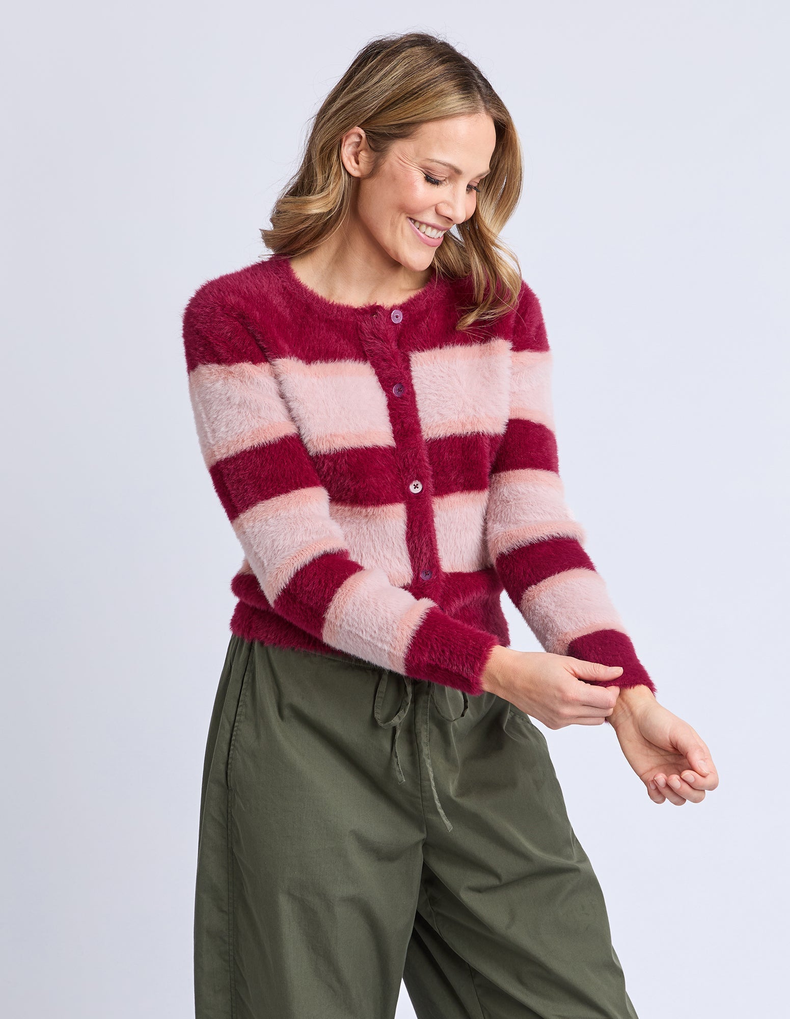 Anna Ombre Knit Cardigan