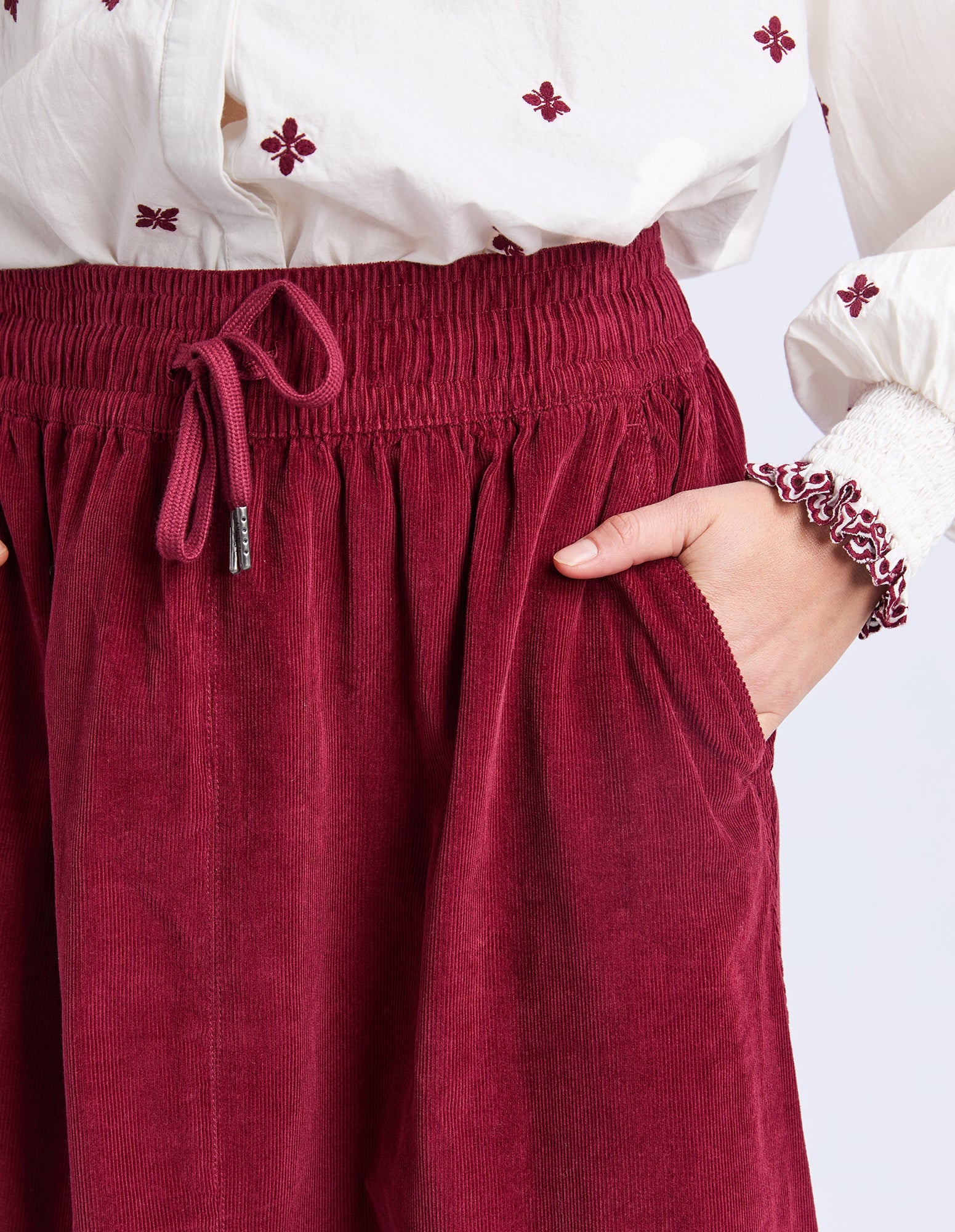 Winnie Cord Skirt