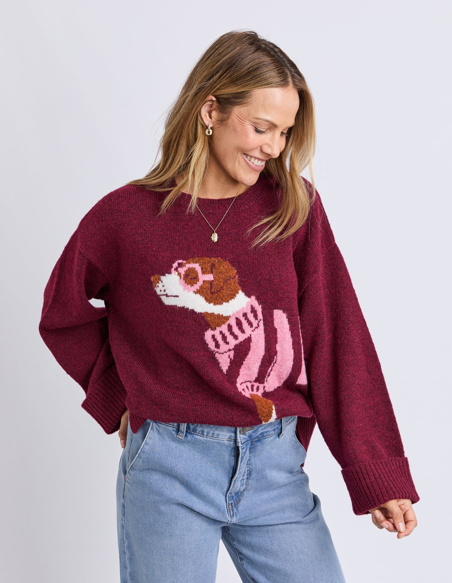 Annie Intarsia Knit