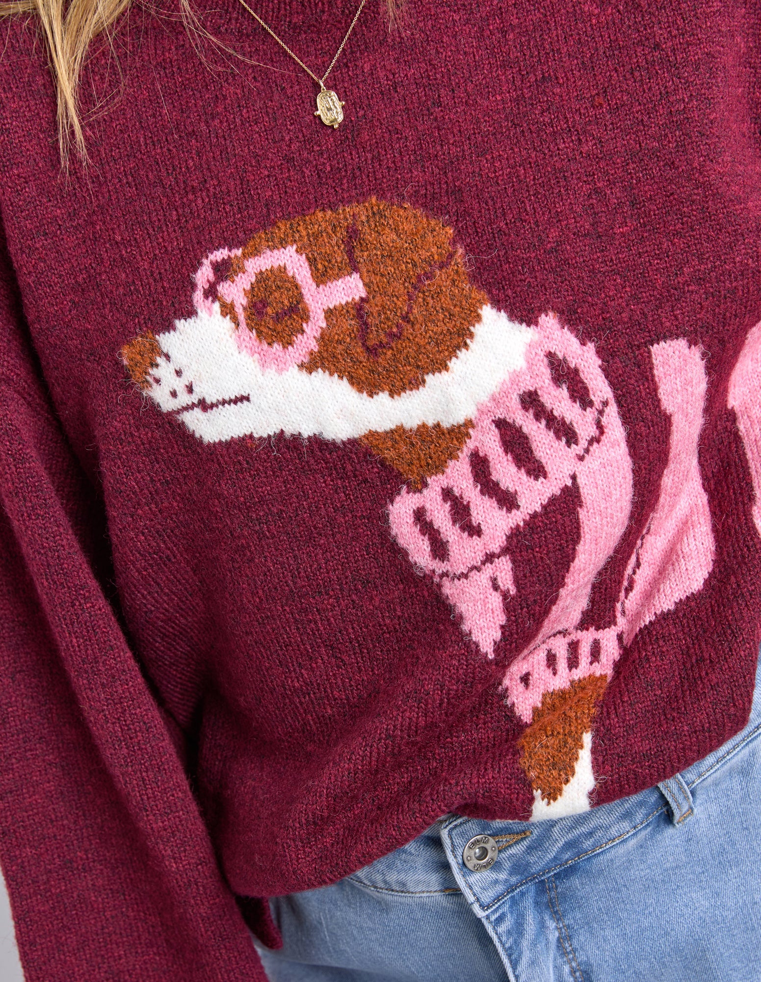 Annie Intarsia Knit