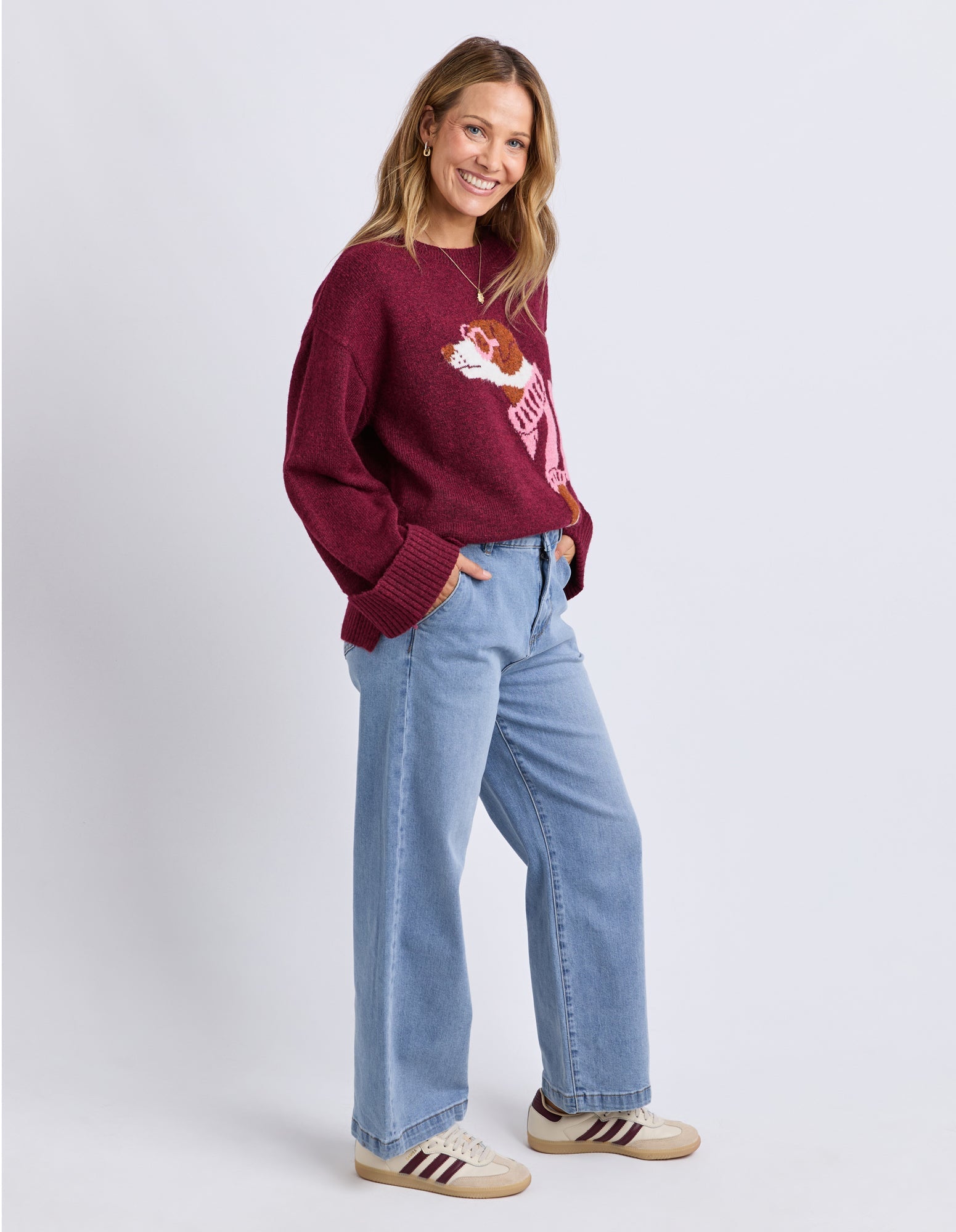 Annie Intarsia Knit
