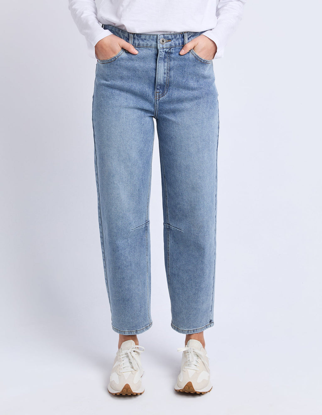 Bessie Barrel Leg Jean