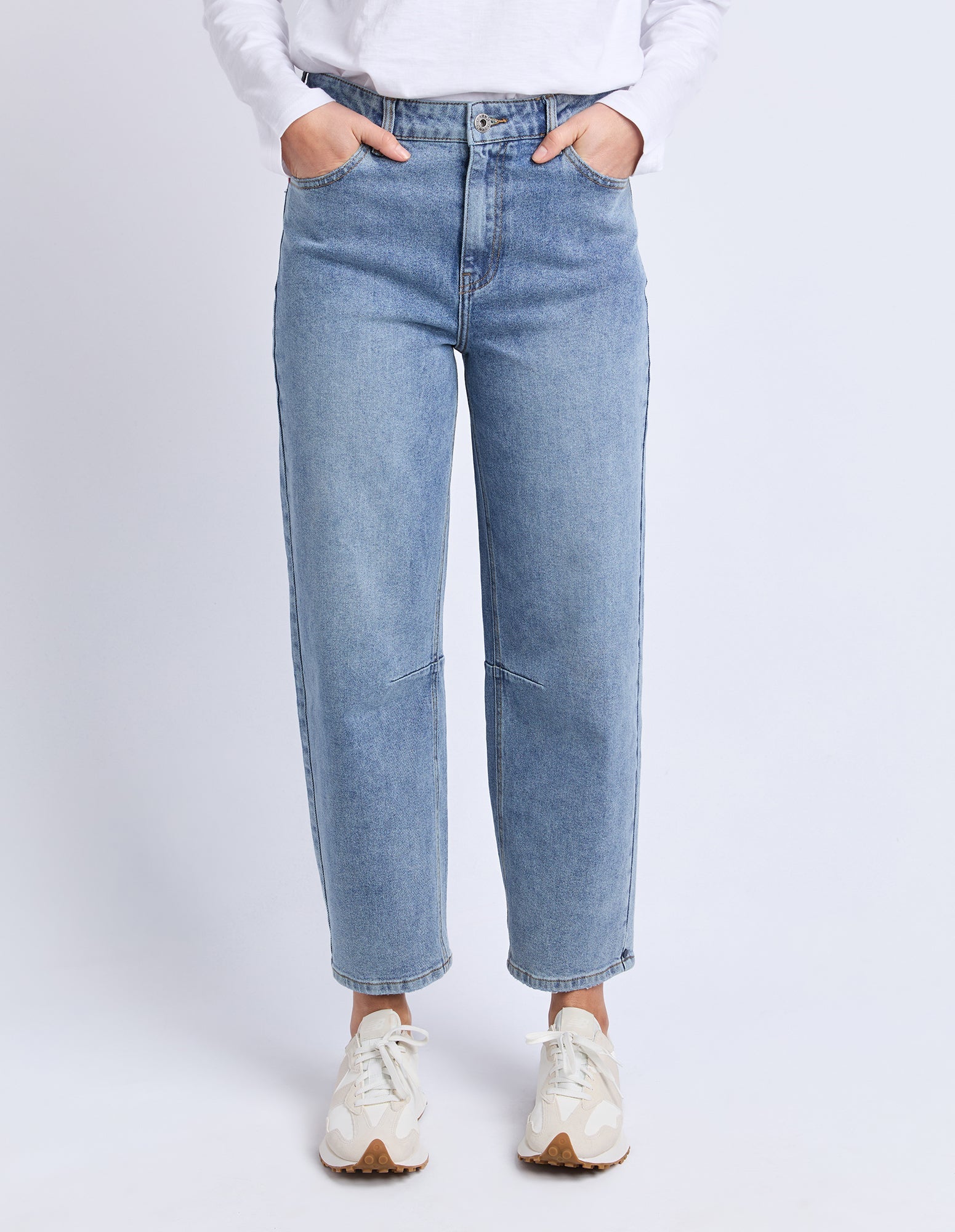 Bessie Barrel Leg Jean