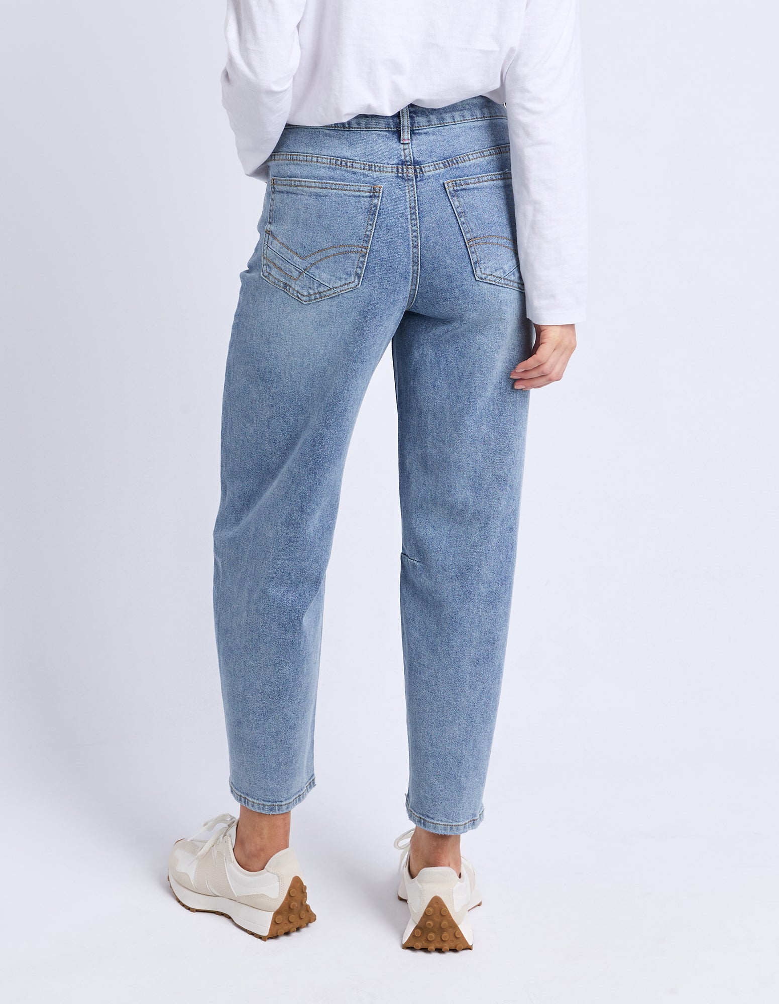 Bessie Barrel Leg Jean