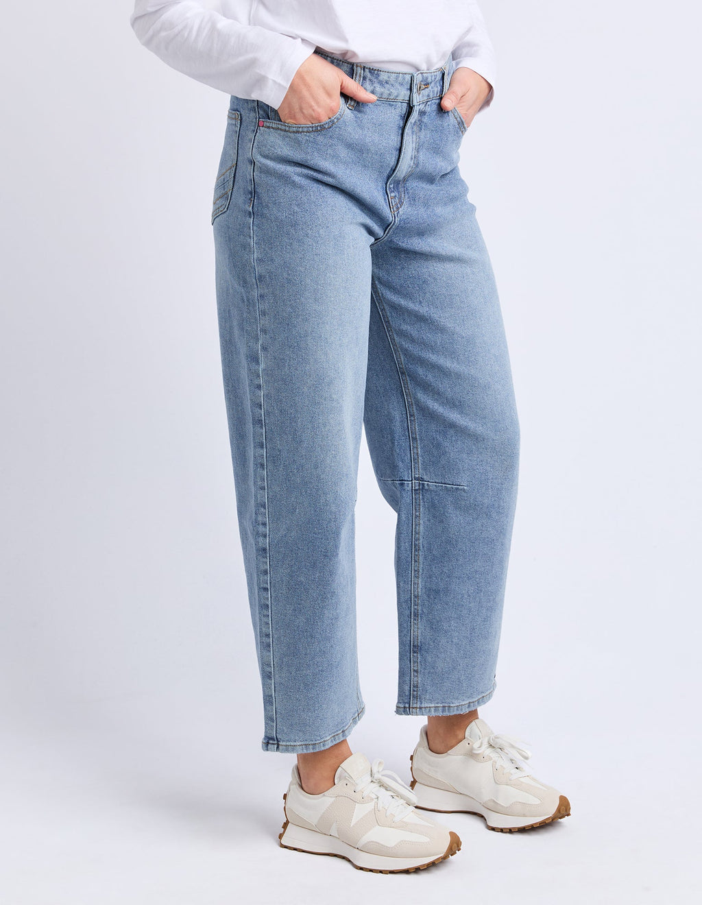 Bessie Barrel Leg Jean