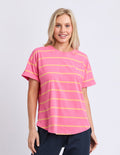 Halli Stripe Short Sleeve Tee