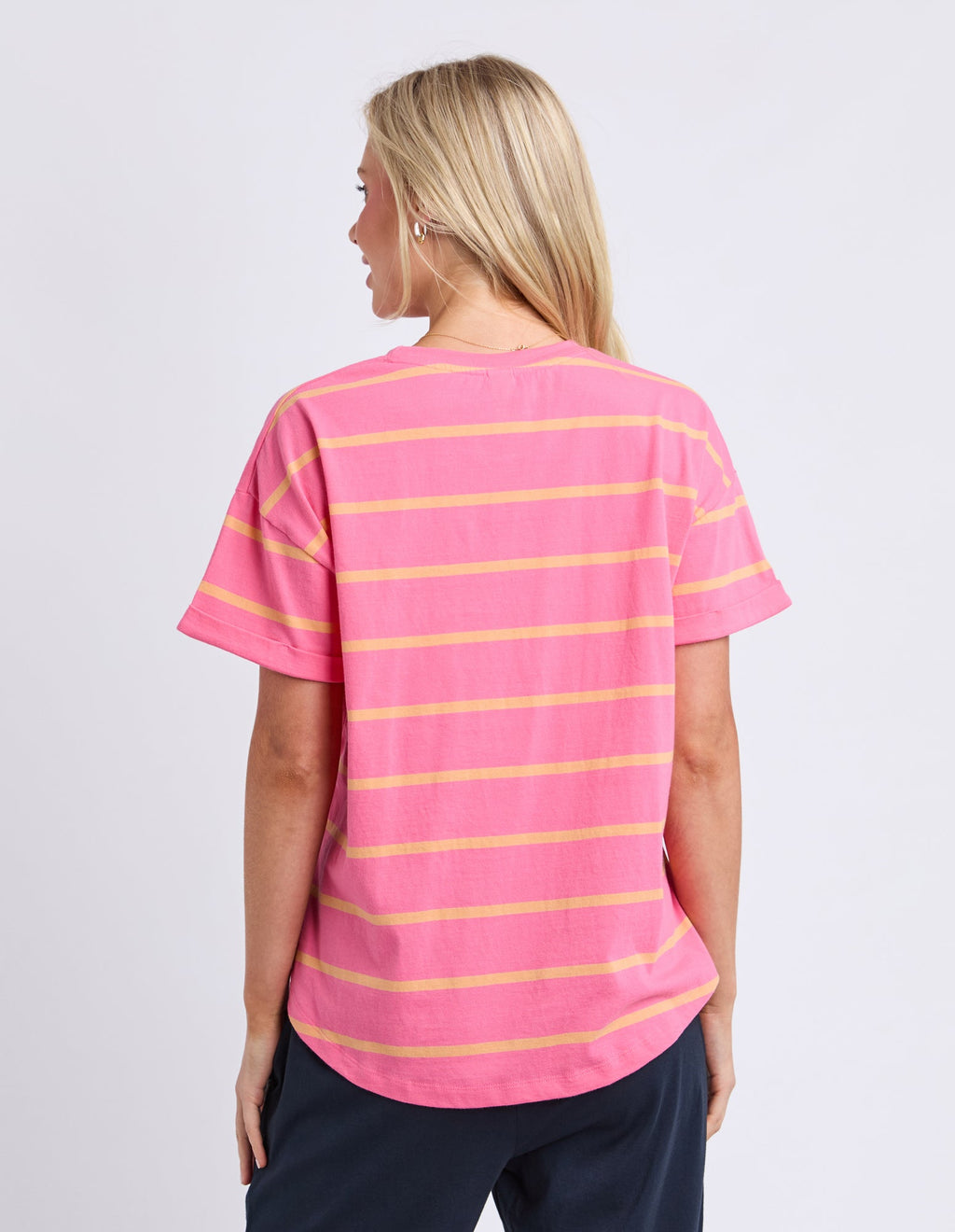 Halli Stripe Short Sleeve Tee