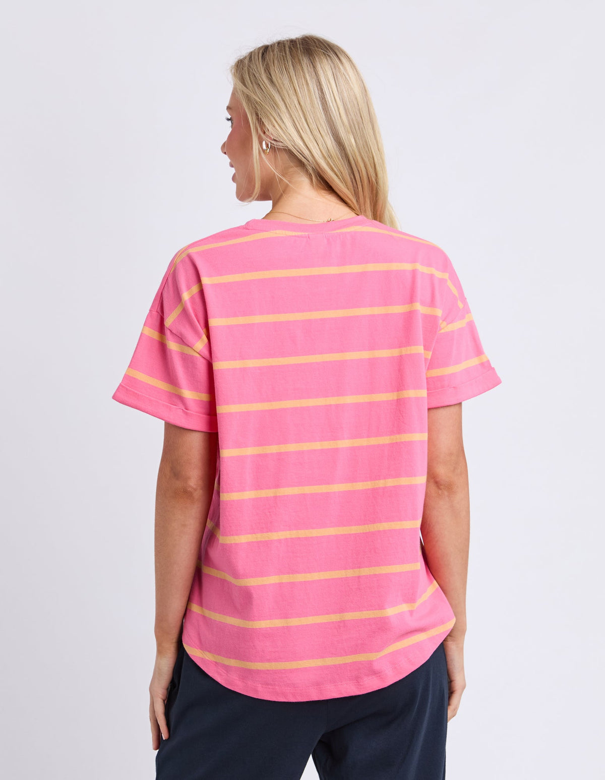 Halli Stripe Short Sleeve Tee