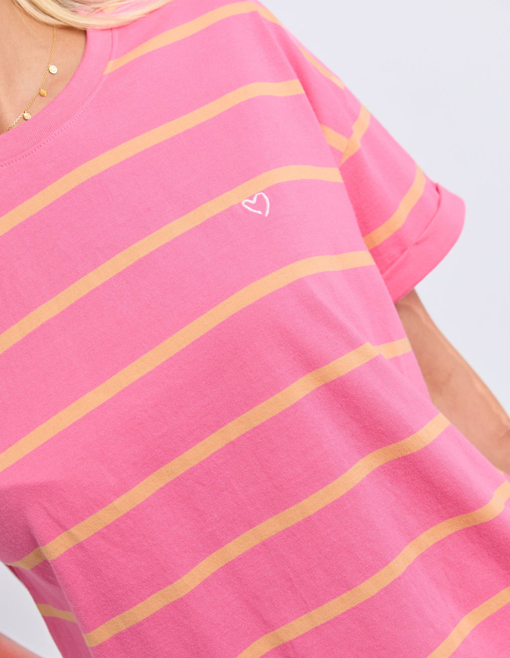 Halli Stripe Short Sleeve Tee