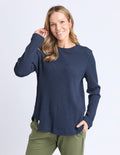 Veronica Rib Long Sleeve Tee