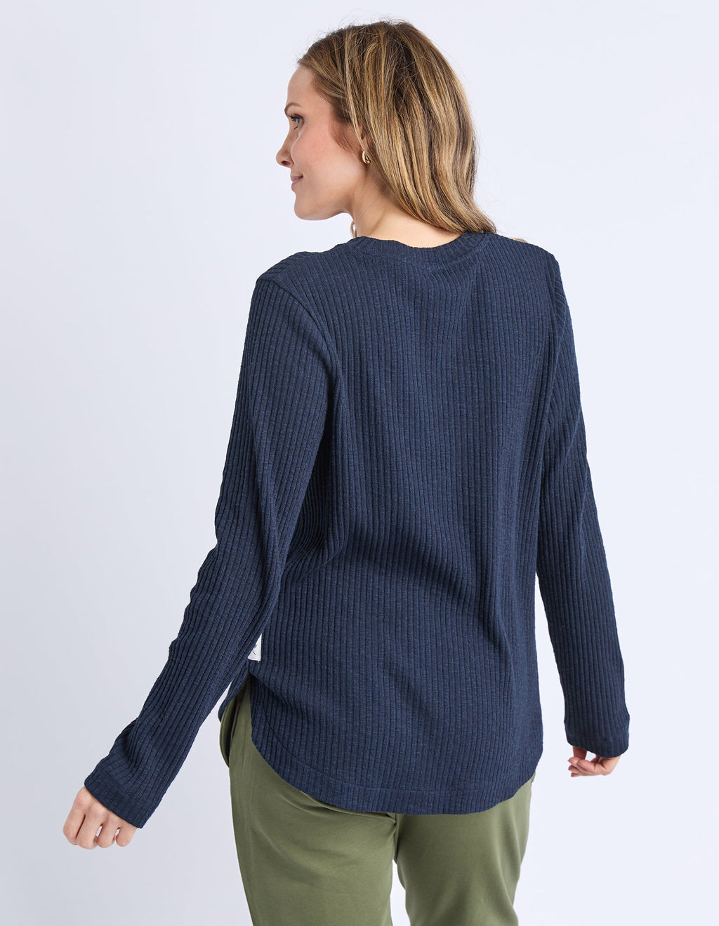 Veronica Rib Long Sleeve Tee