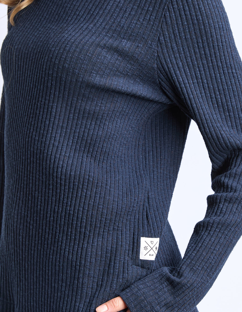 Veronica Rib Long Sleeve Tee