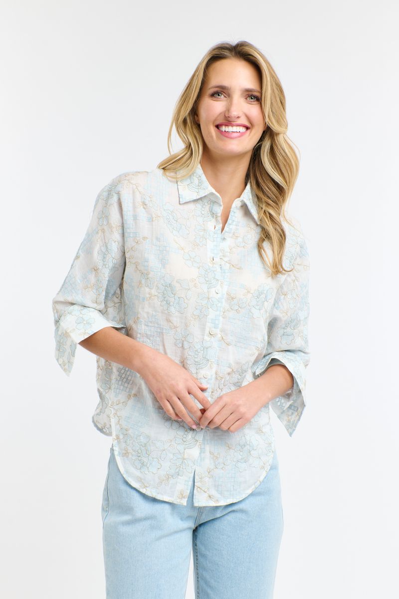 Amelia Embroidered Shirt
