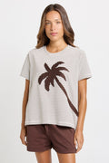 Tibby Palm Print Tee