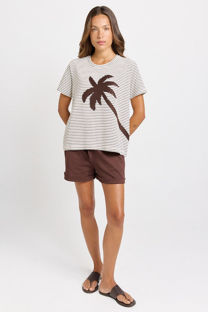 Tibby Palm Print Tee