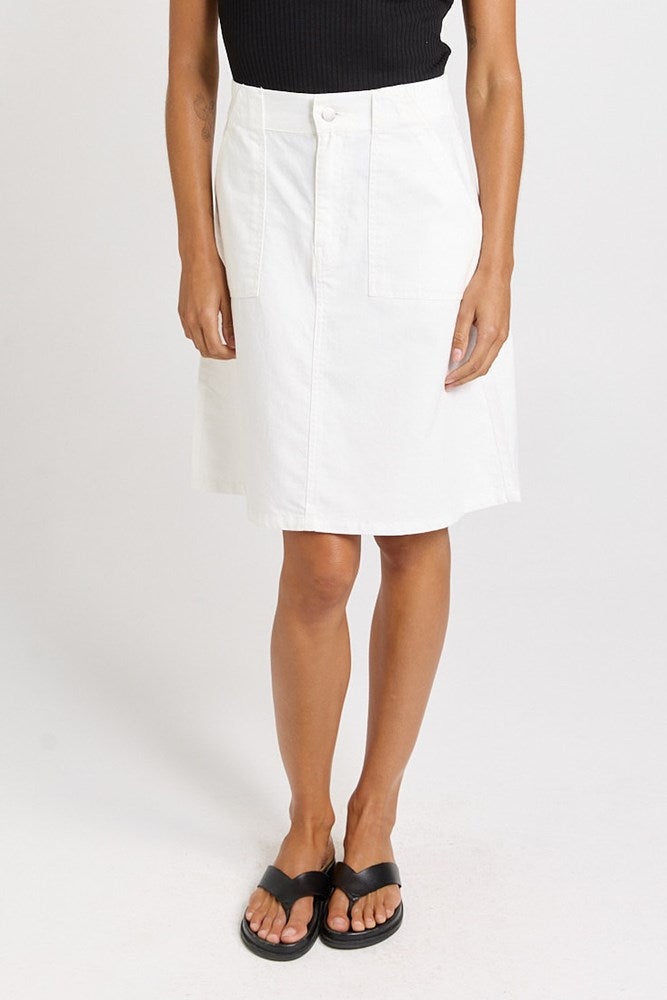 Aida A-Line Denim Skirt