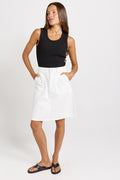 Aida A-Line Denim Skirt