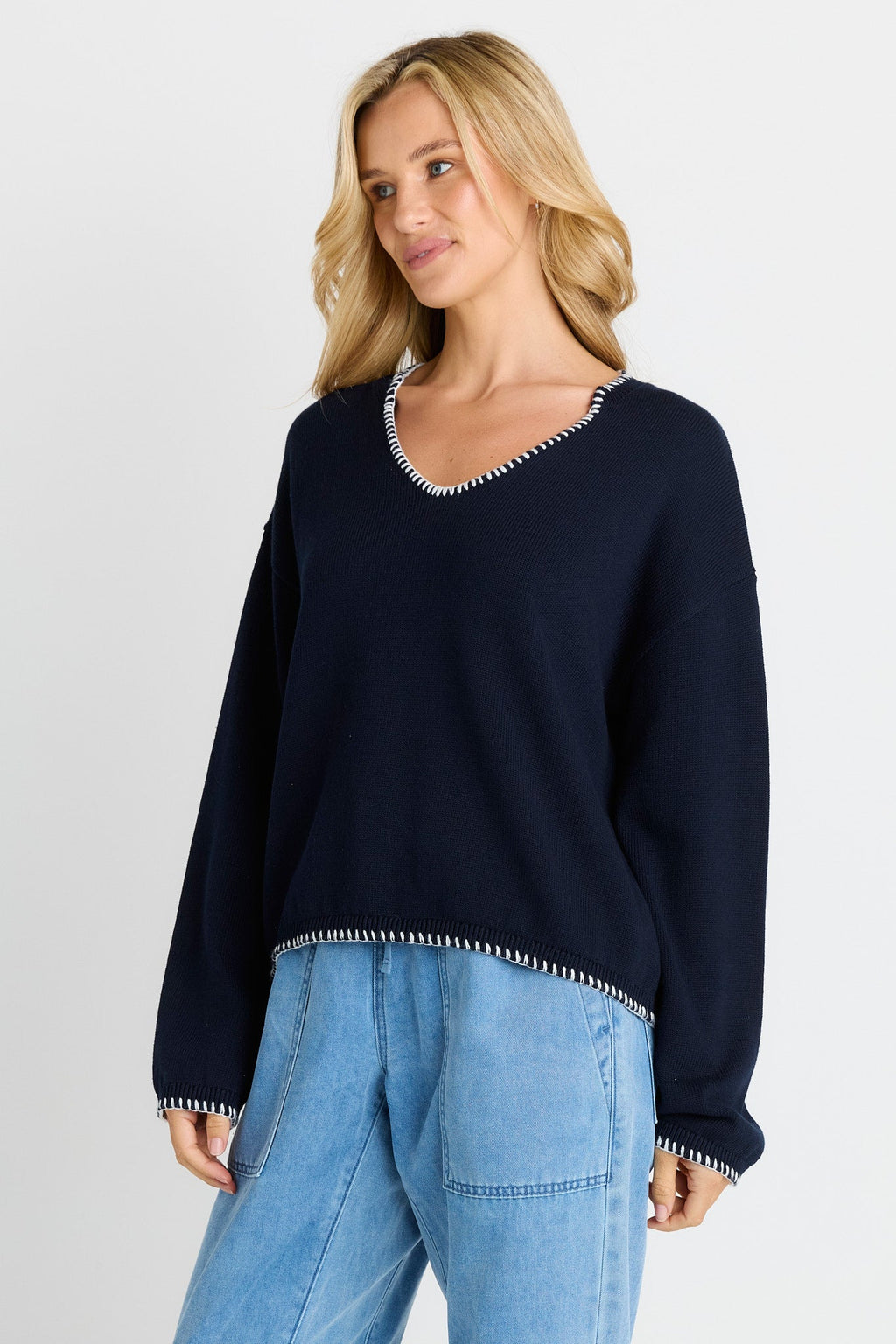 Ascot Stitch Sweater