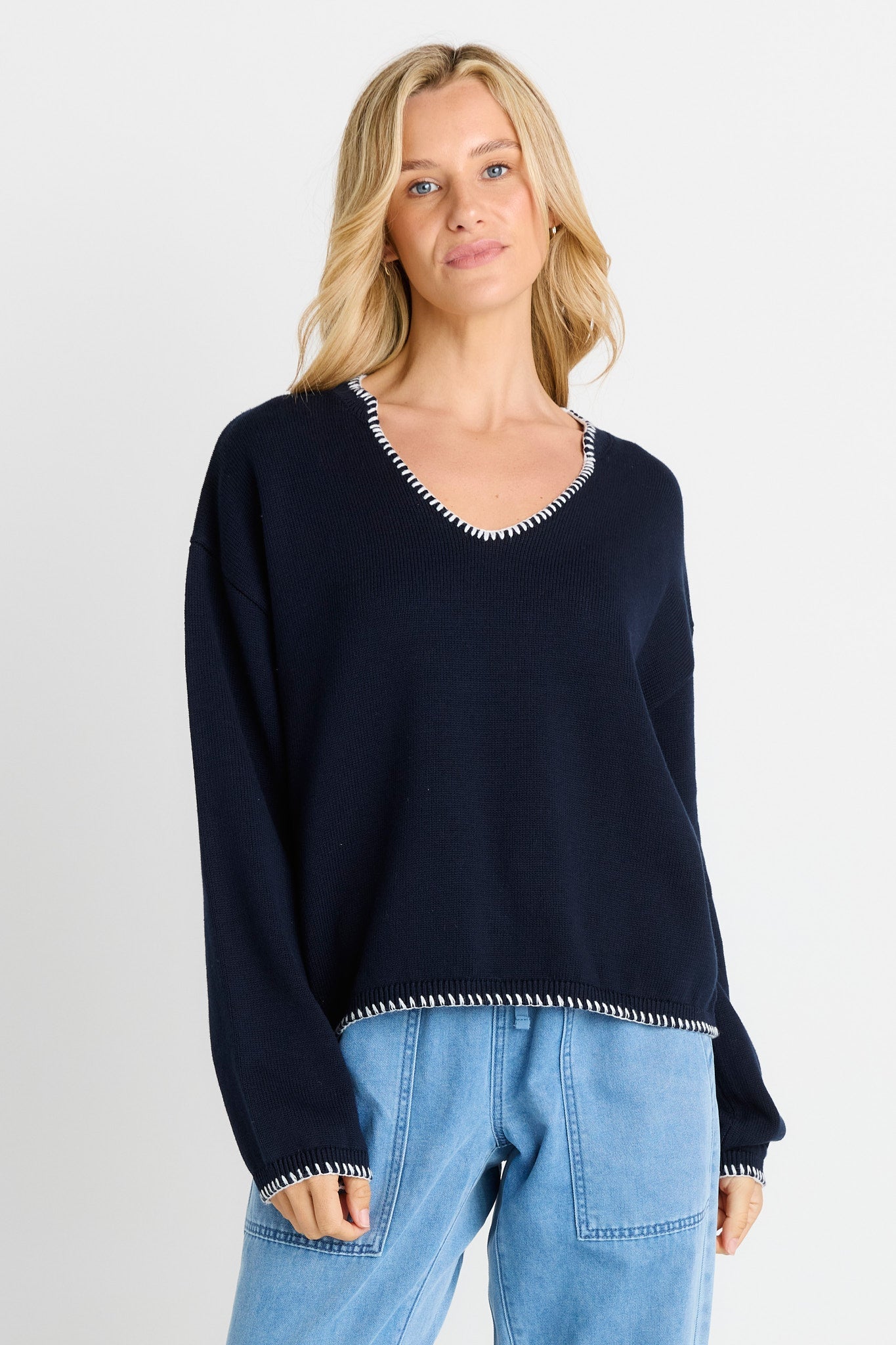 Ascot Stitch Sweater