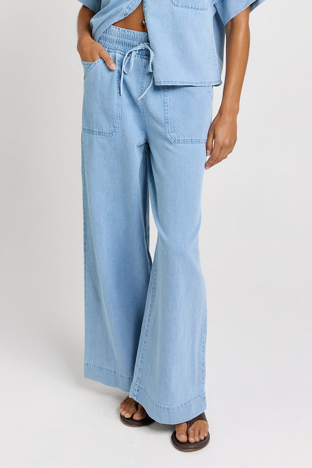 Saffra Wide Leg Jean