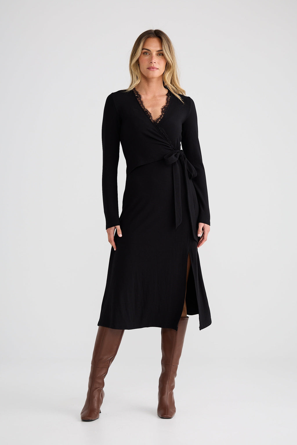 Brigitte Wrap Dress