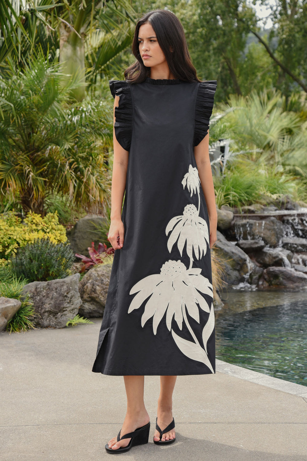 Three-Mendous Blooms Dress