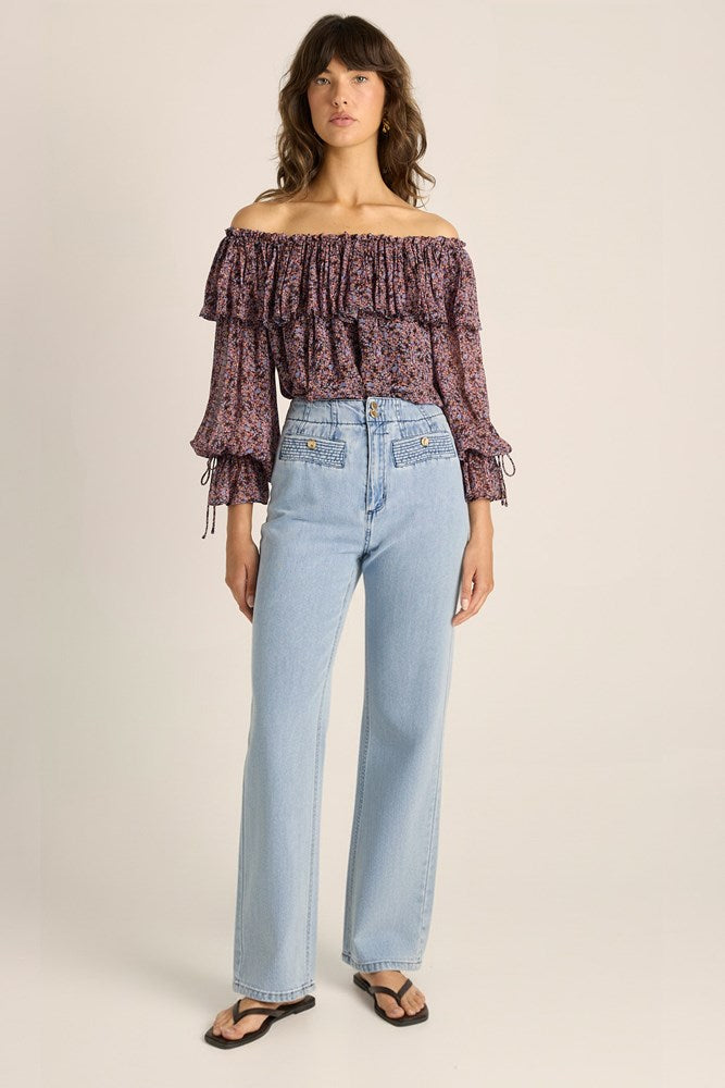 Lila Straight Leg Jean