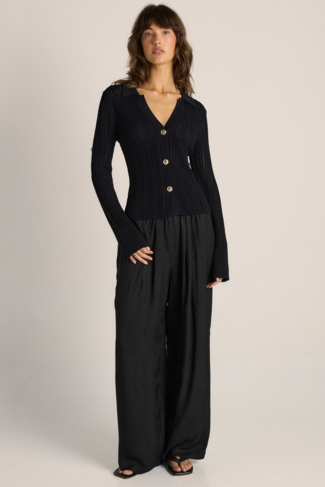 Audrey Pointelle Top