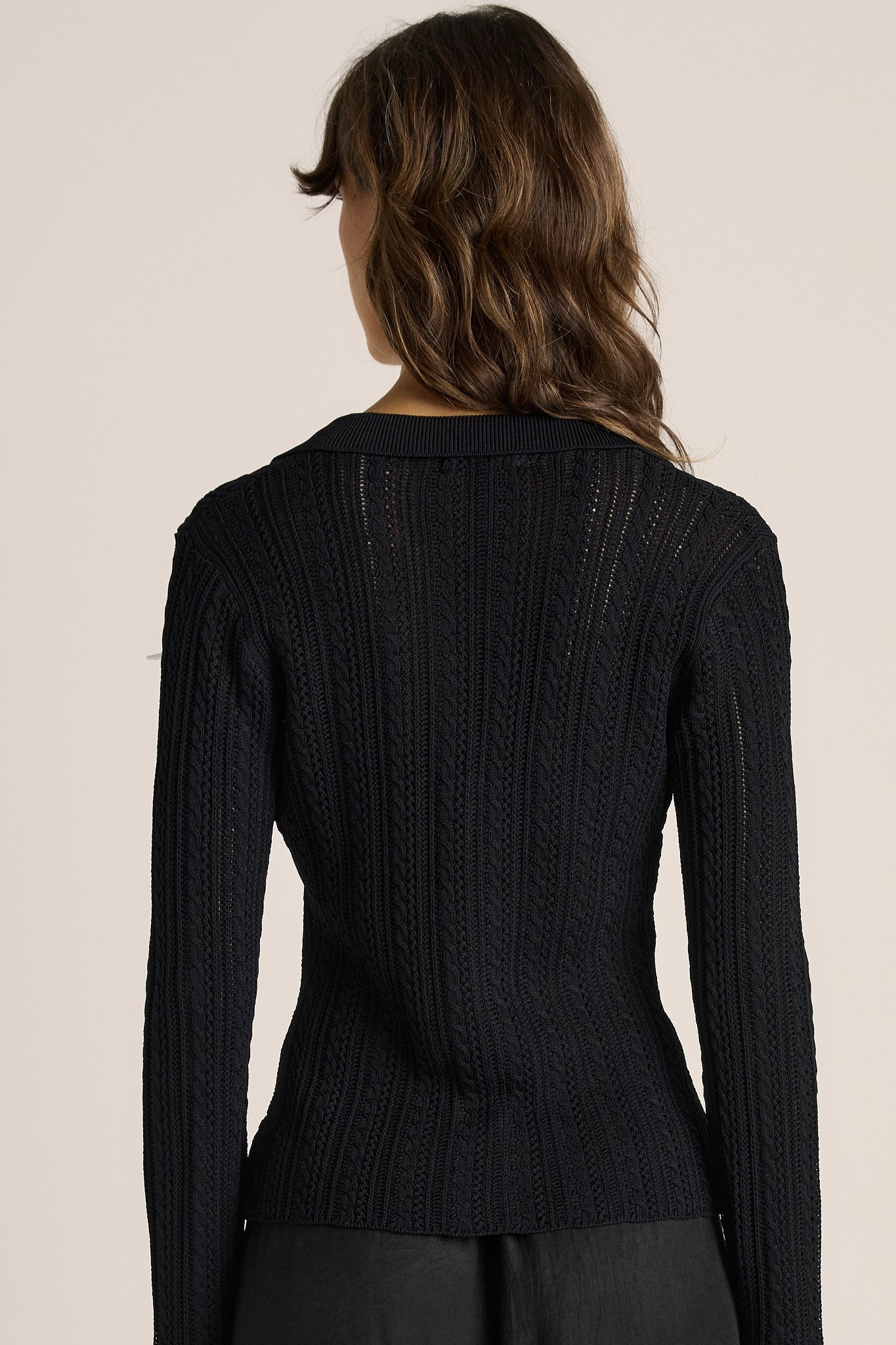 Audrey Pointelle Top