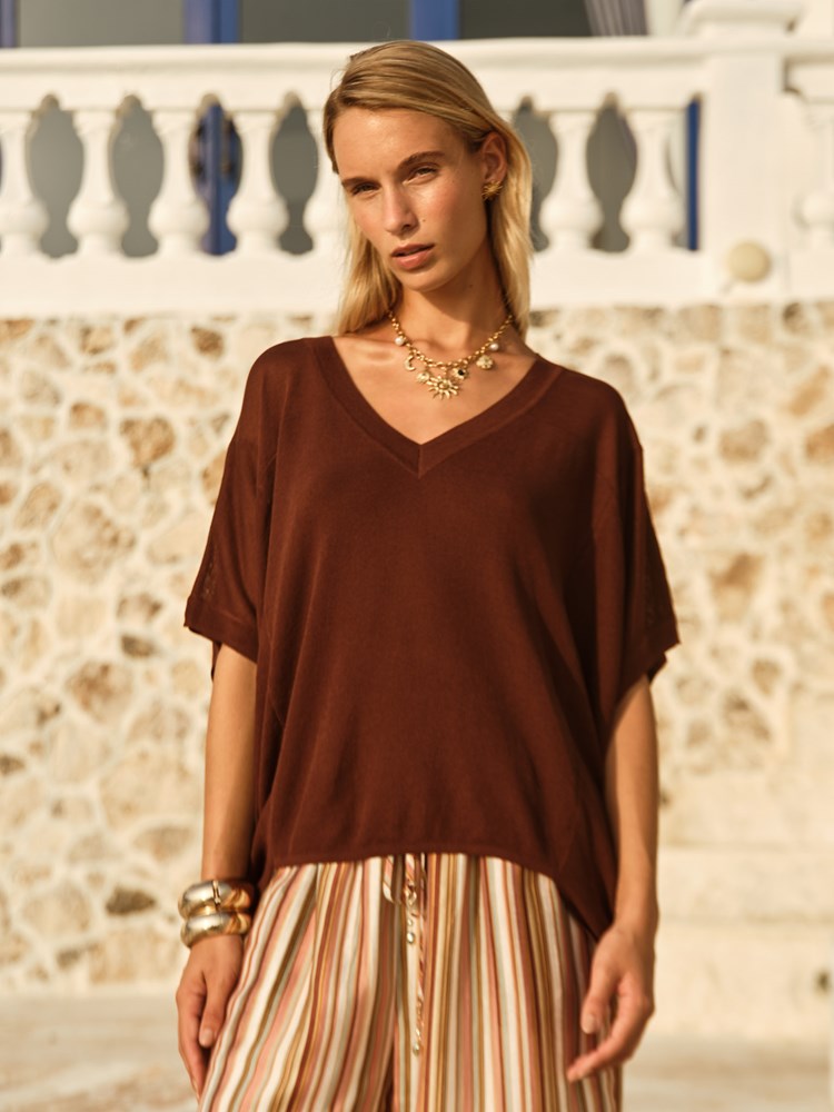 Iris V-Neck Top