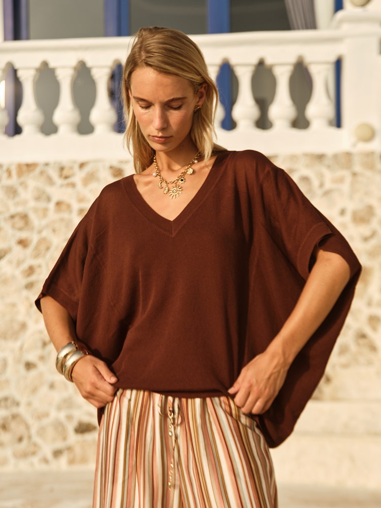 Iris V-Neck Top