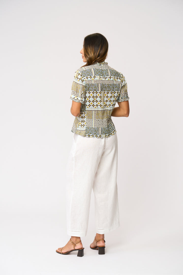 Crushing It Cap Sleeve Shirt