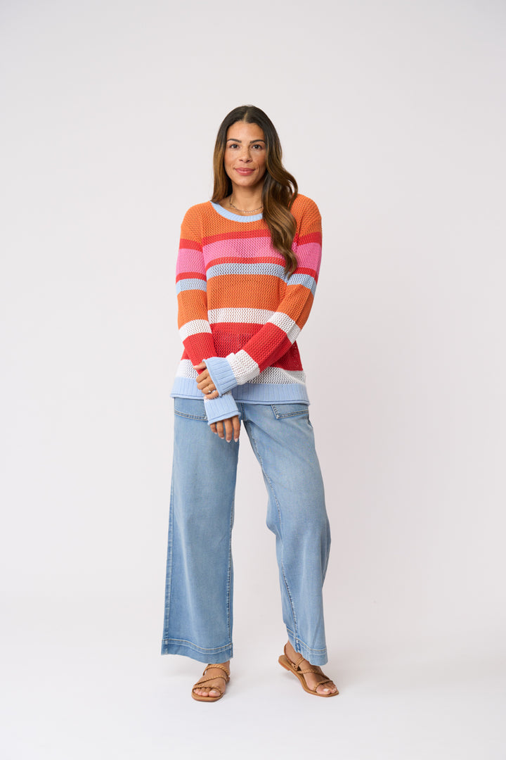 Stripe A Pose Sweater