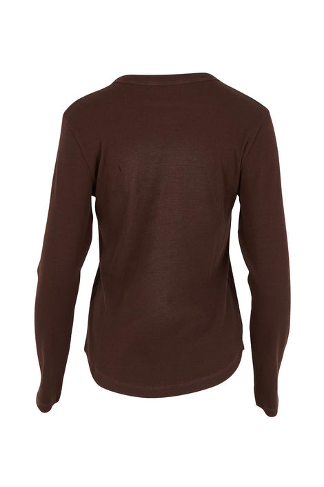 Scoop L/S Rib