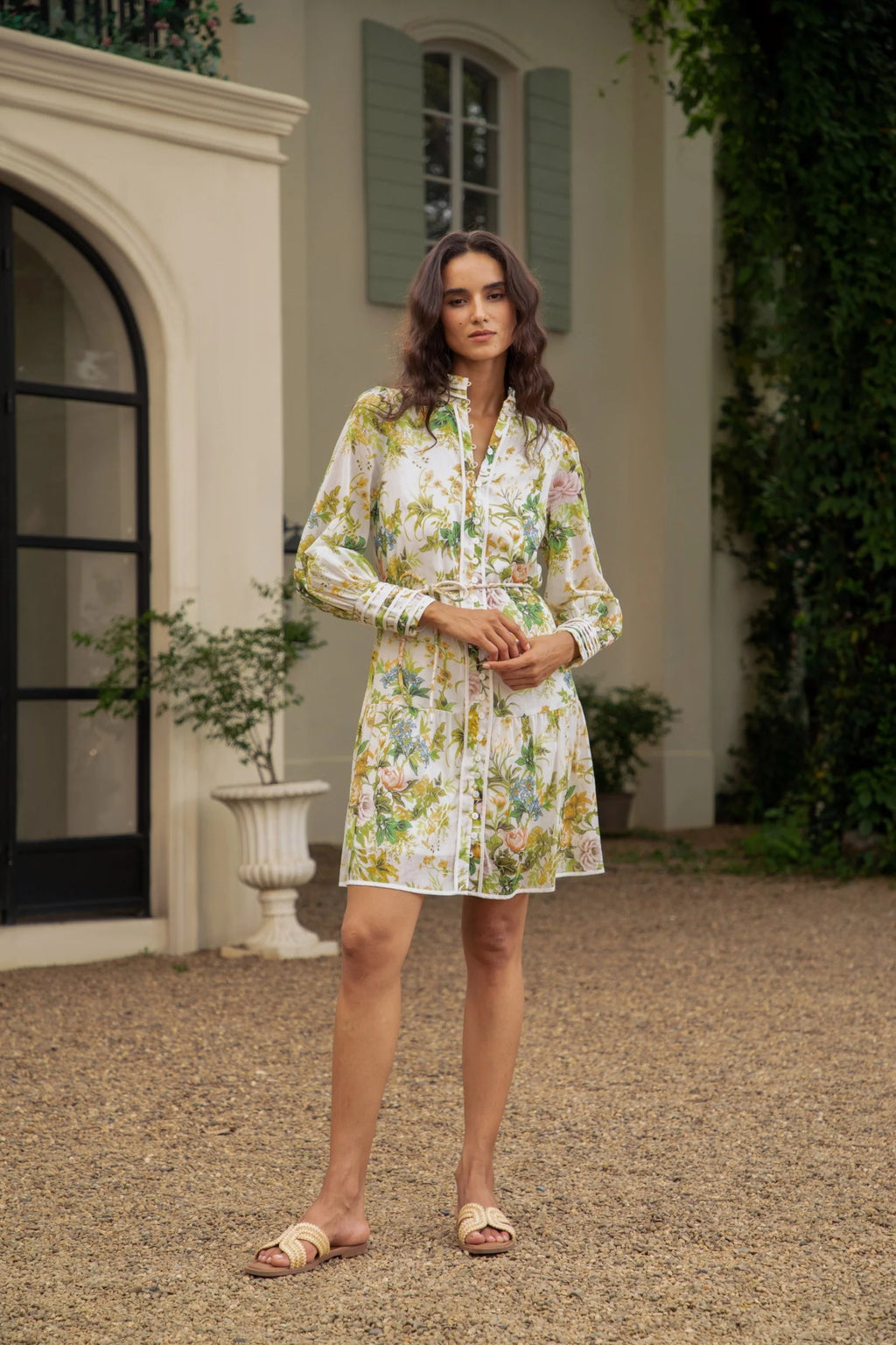 Rosita Printed Short Dress