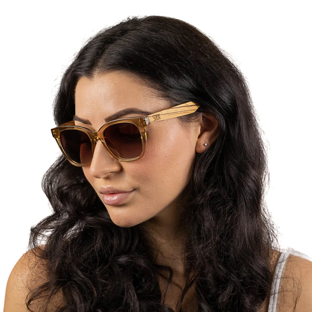 Lila Grace Champagne Sunglasses